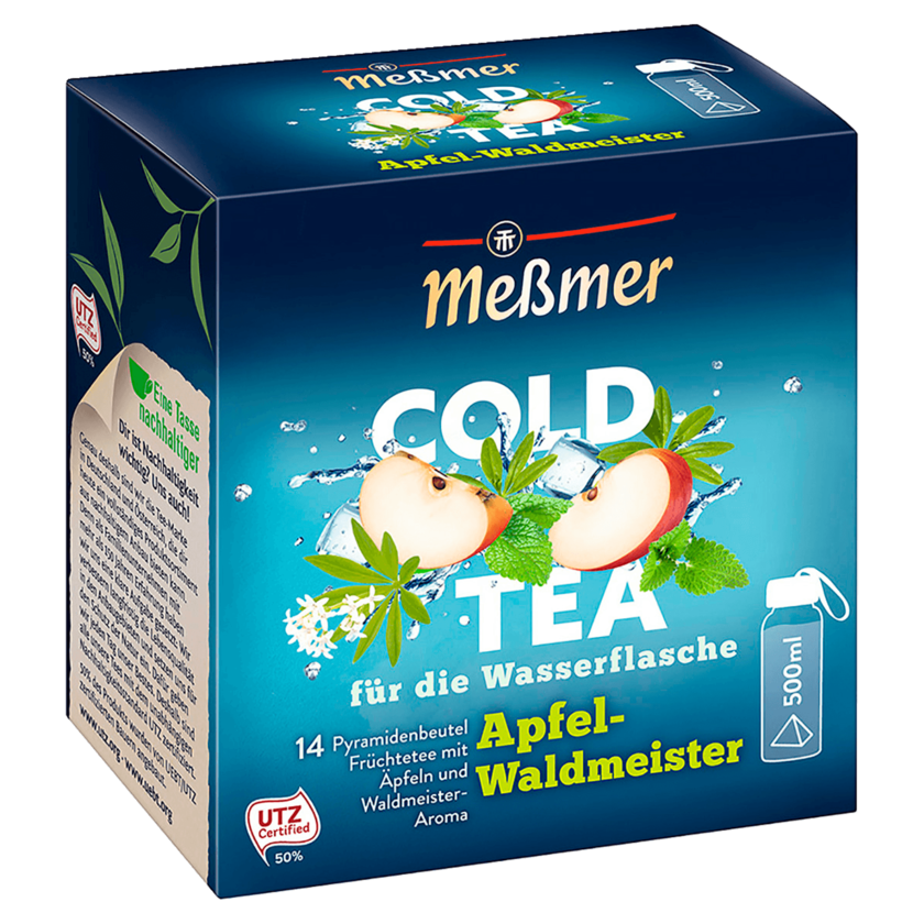 Meßmer Cold Tea Apfel-Waldmeister 38,5g, 14 Beutel